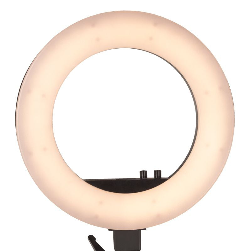 AS ringlamp (46 cm) - Verstelbaar met ingebouwde diffuser & reistas