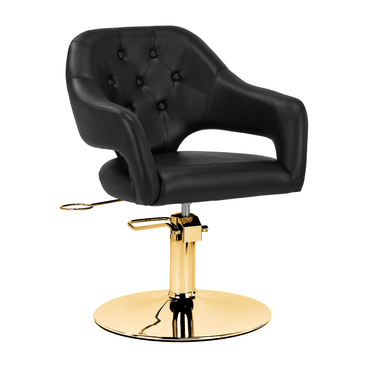 Gabbiano kappersstoel Parma - Luxe design met föhnhouder