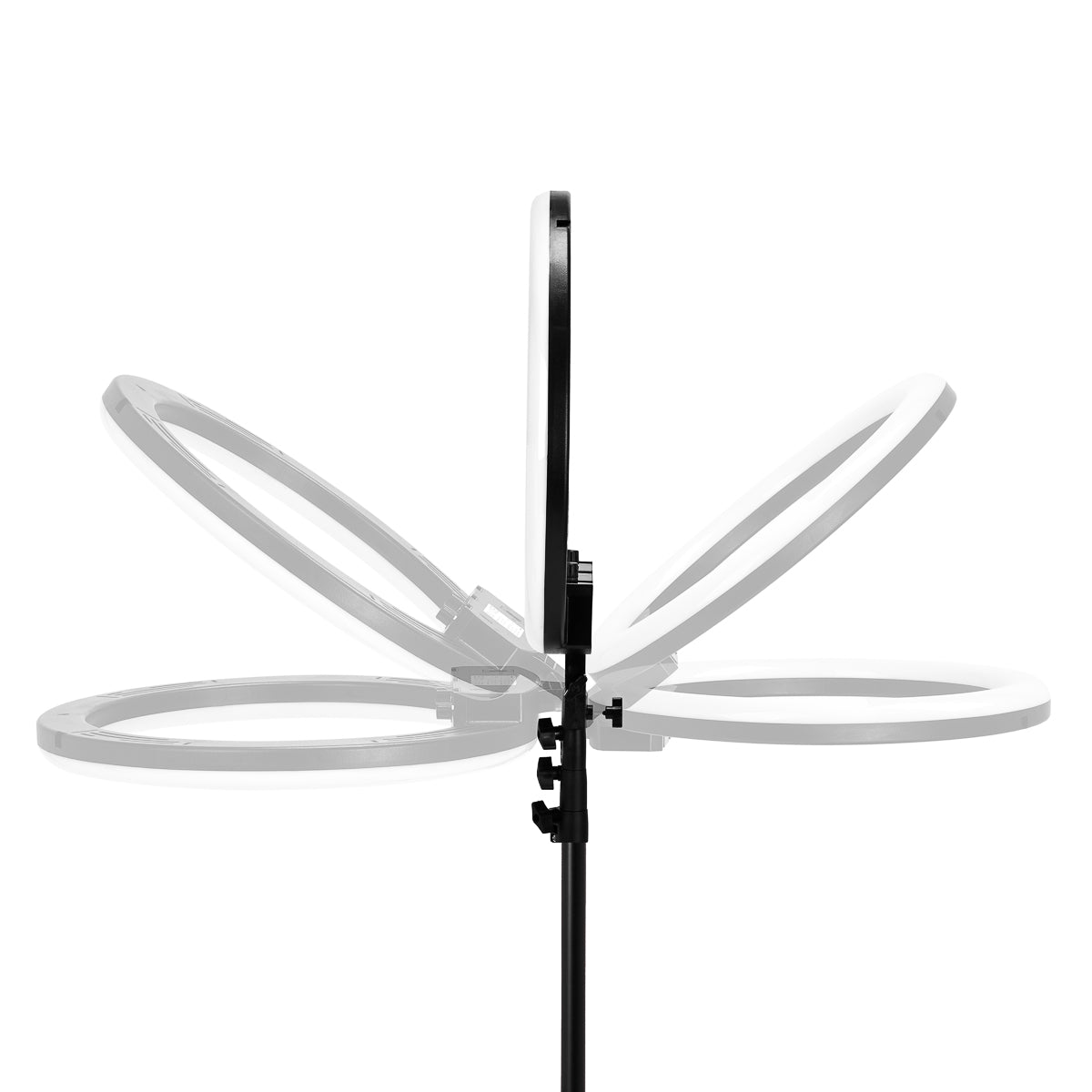 Glow ringlamp (46 cm) - Professionele verlichting voor kapsalons