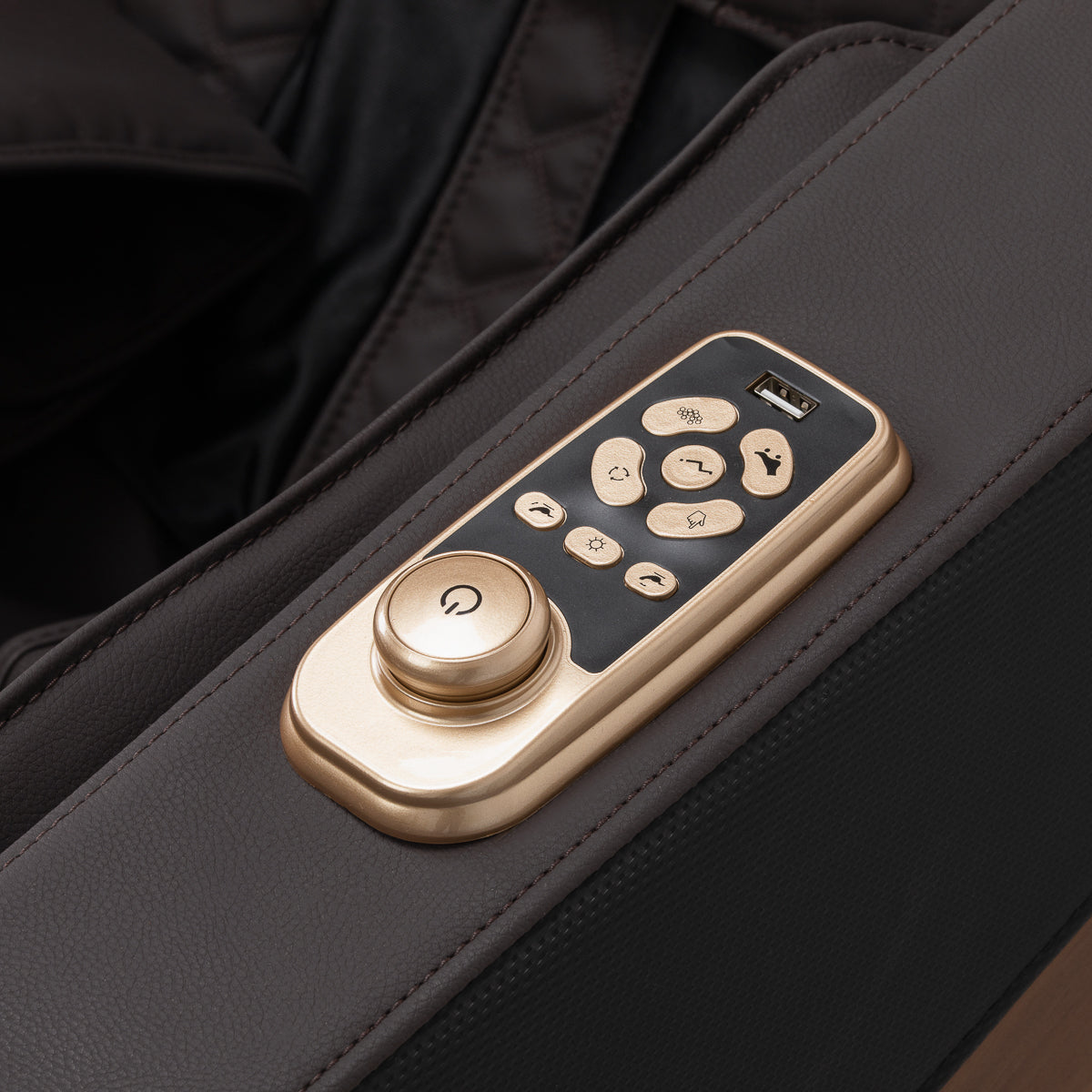 Sakura - massagestoel Classic 306A bruin - compleet ontspannend