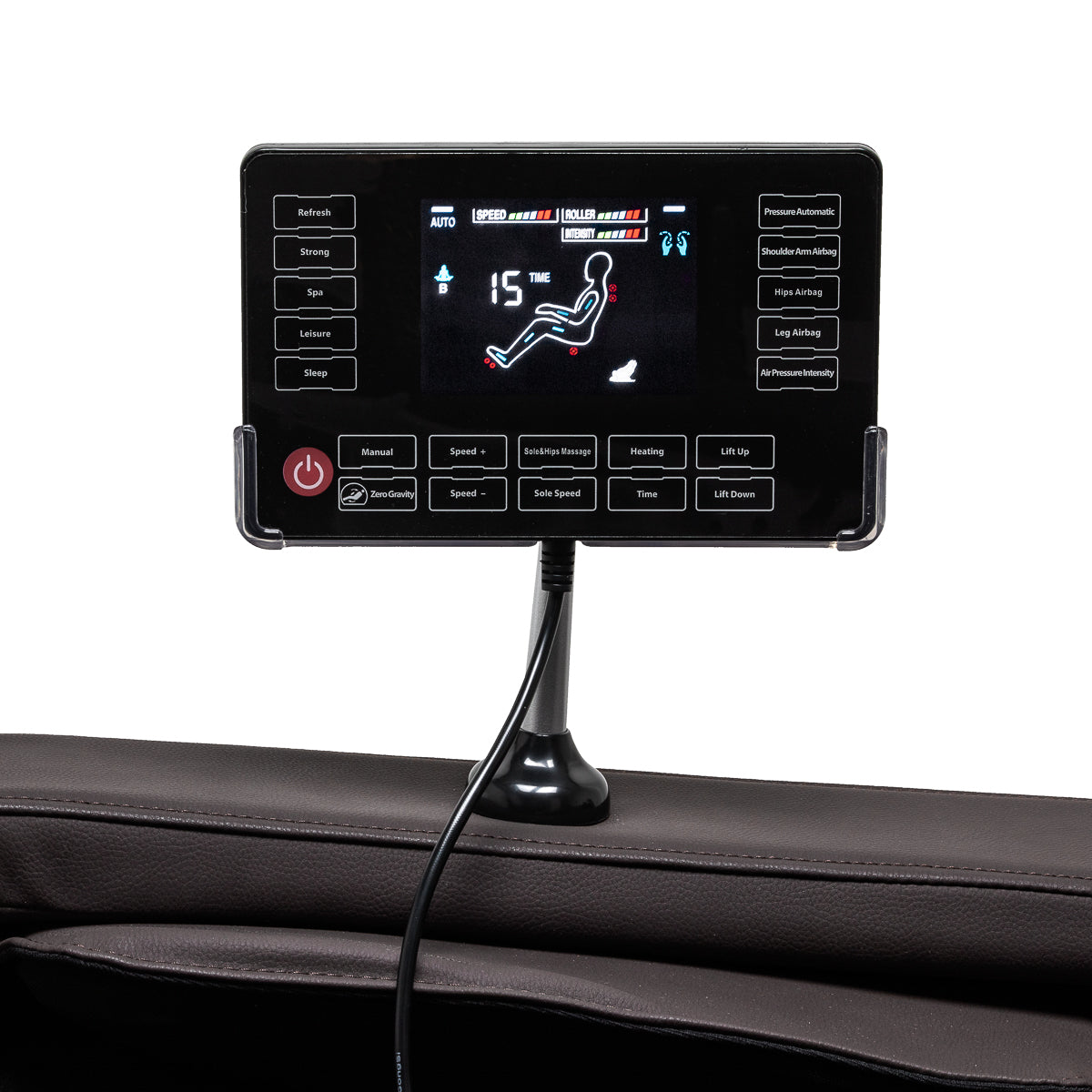 Sakura - massagestoel Classic 306A bruin - compleet ontspannend