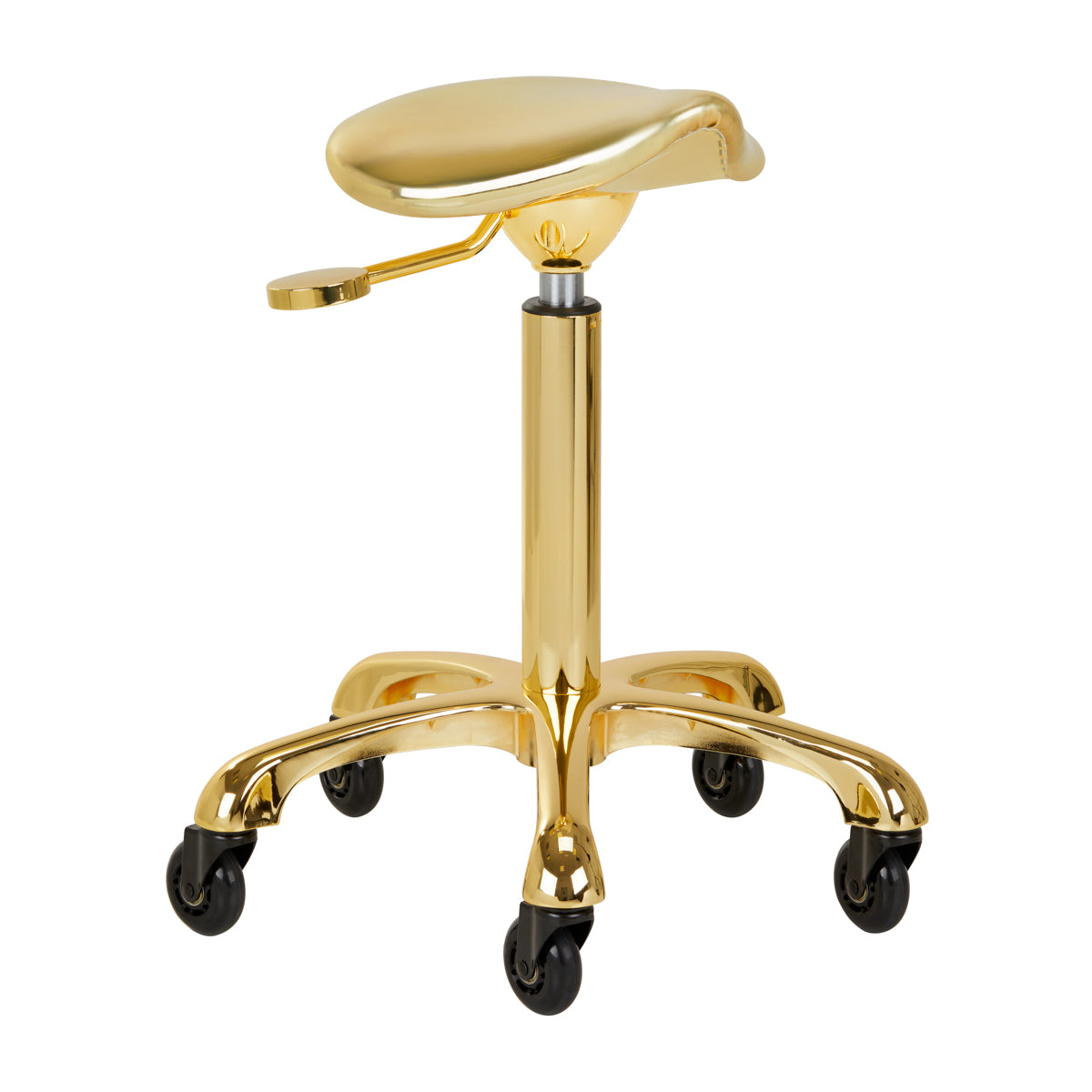 Gabbiano taboeret fine gold - Luxe design & hoge mobiliteit