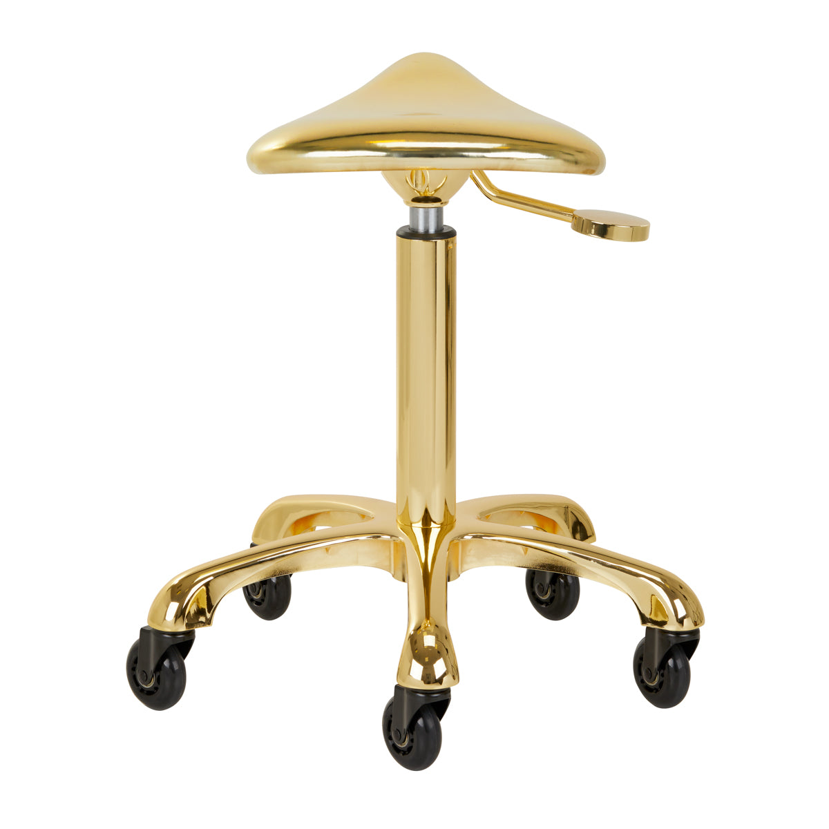 Gabbiano taboeret fine gold - Luxe design & hoge mobiliteit