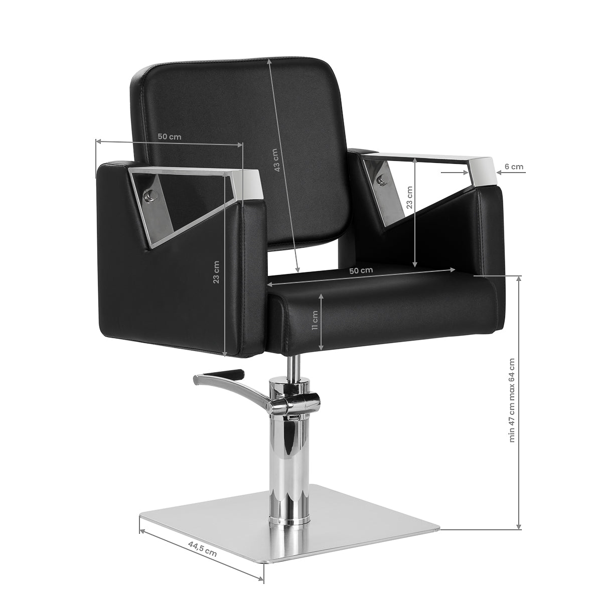 Gabbiano kappersstoel Wilno - Ergonomisch & duurzaam