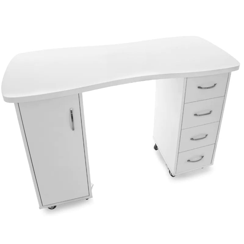 Cosmetica Bureau Wit - Ruim En Stabiel Werkcomfort