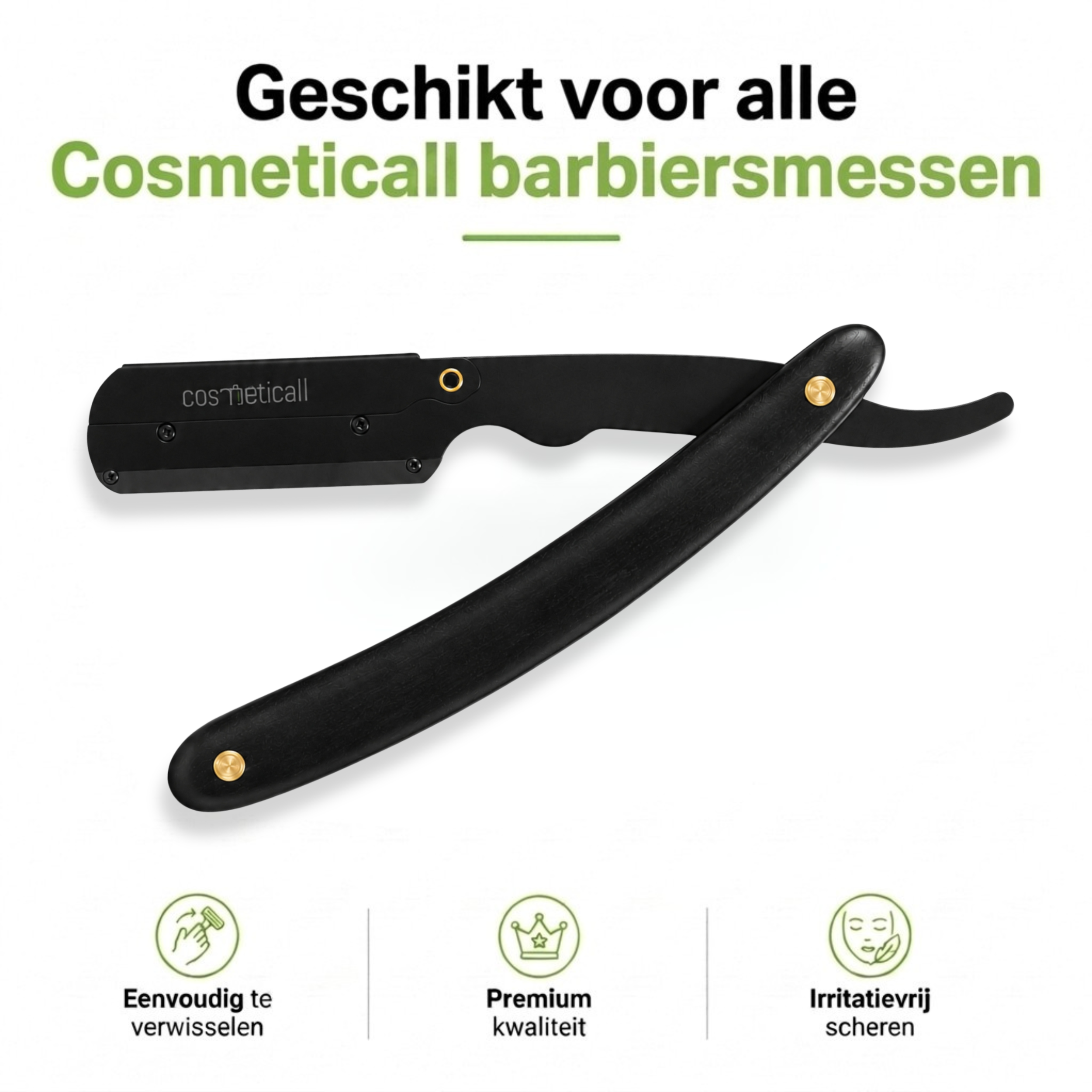 Professionele scheermesjes voor shavette en barbiersmes - 100 Stuks premium RVS