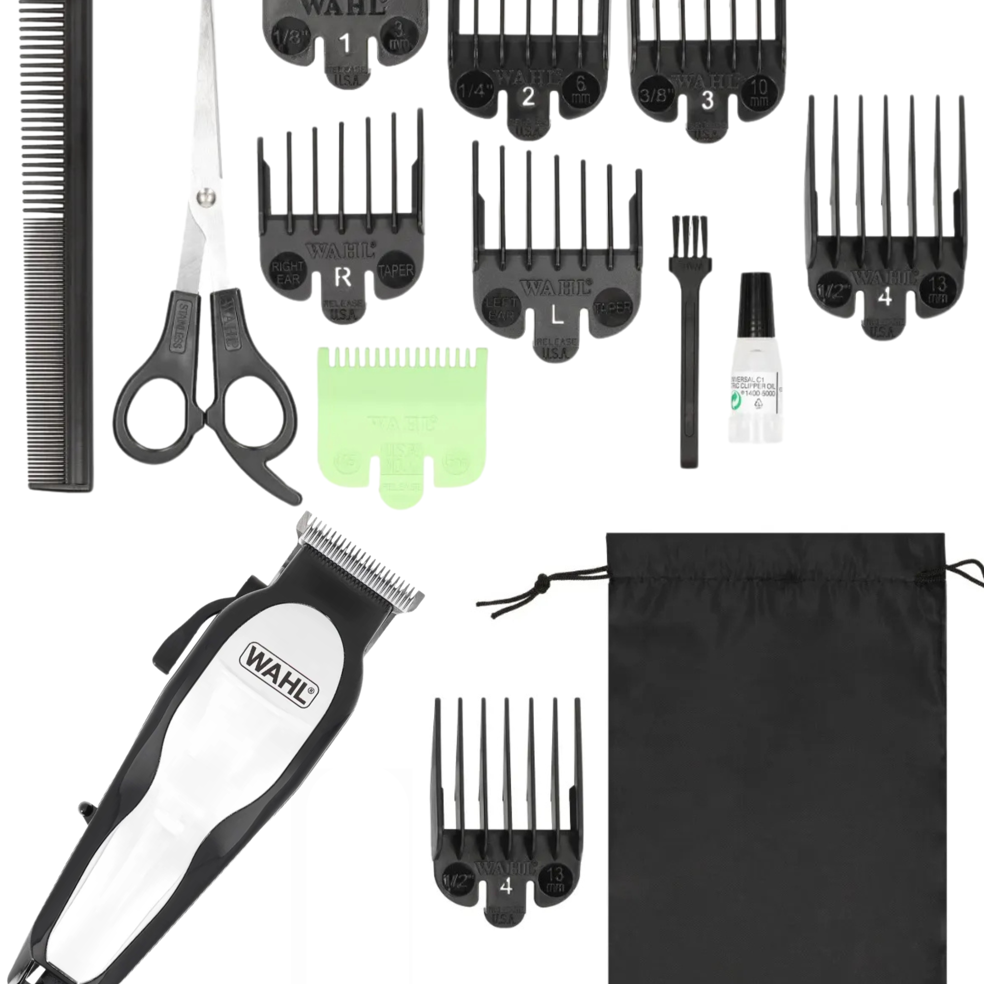 Wahl tondeuse Baldfader - Inclusief 14 accessoires