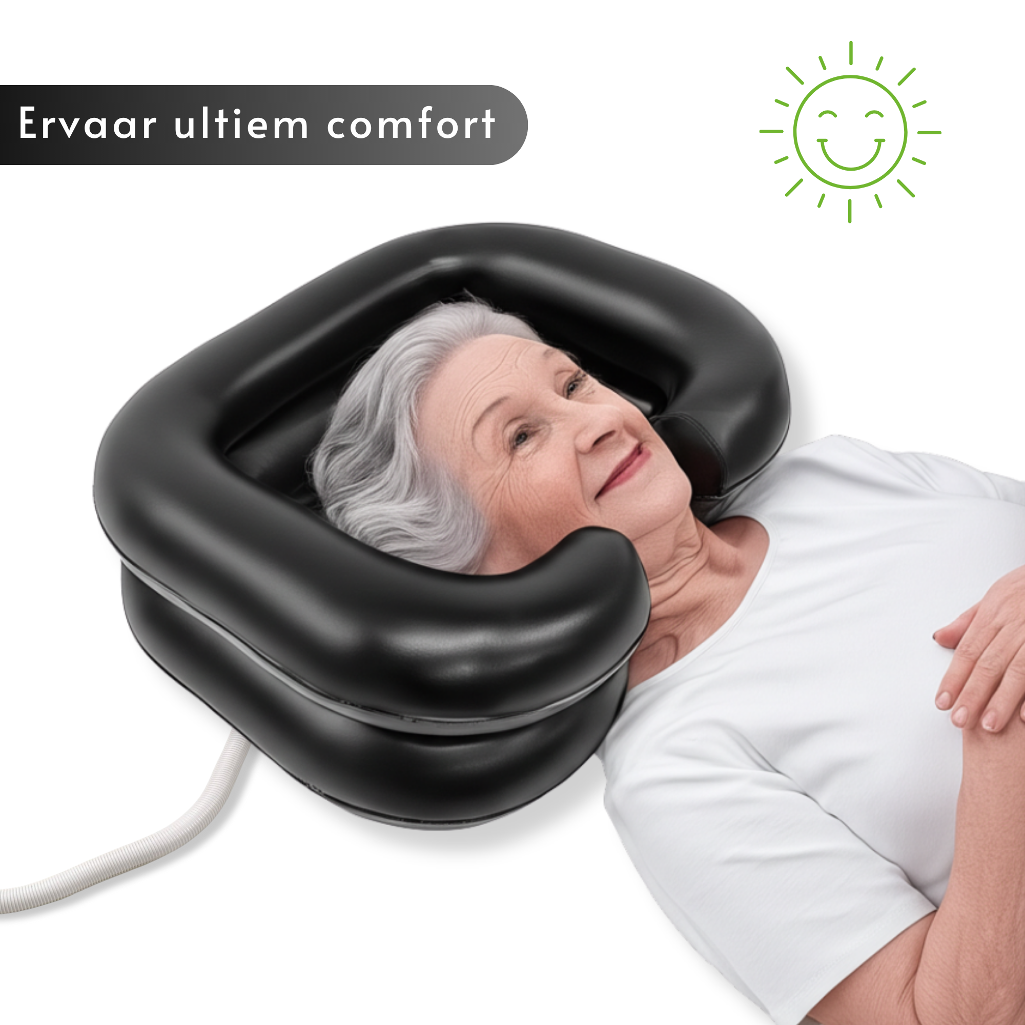 Cosmeticall opblaasbare wasbak - Dubbelwandig lekvrij ontwerp