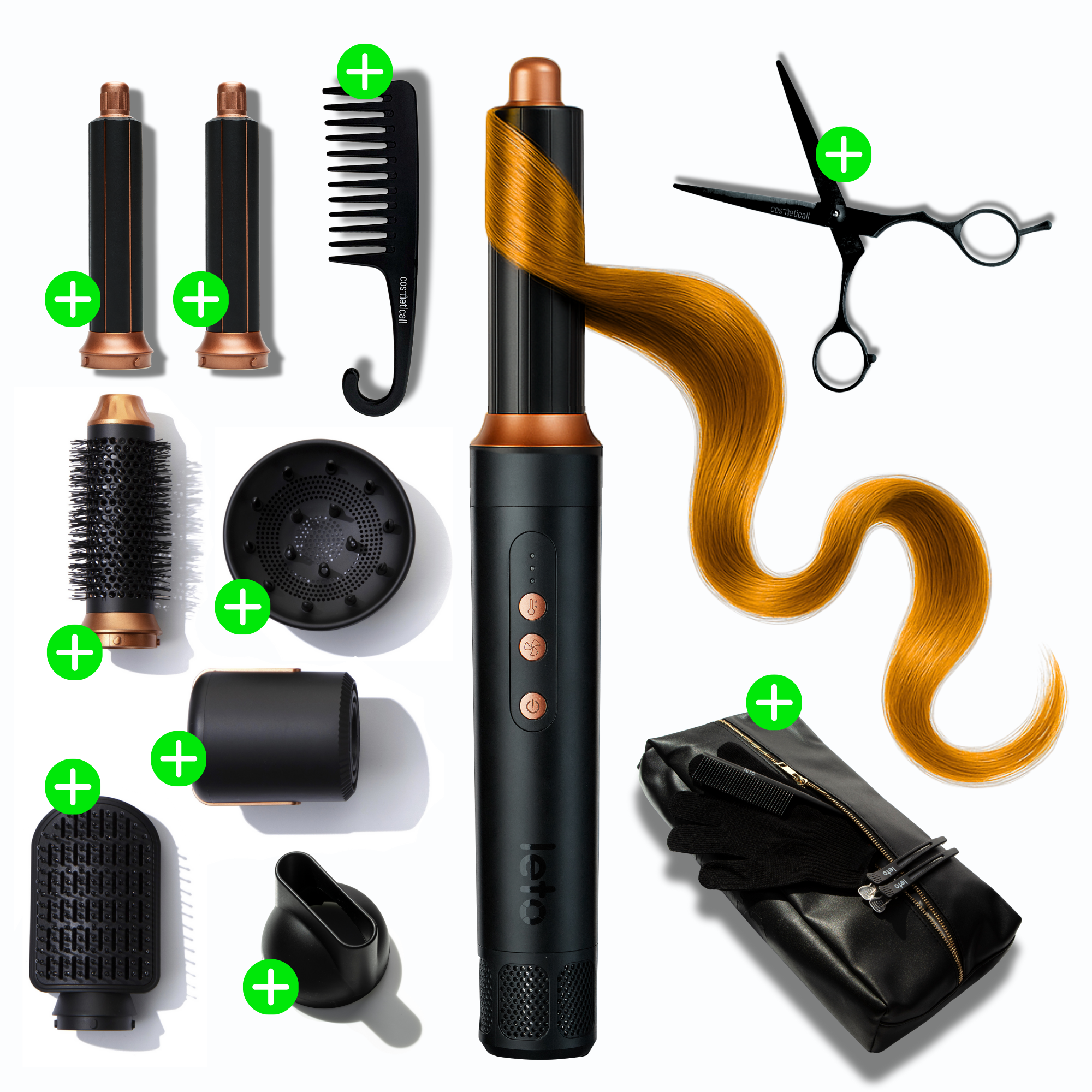 Leto Airstyler Pro+ editie - Multistyler met Coanda Technologie