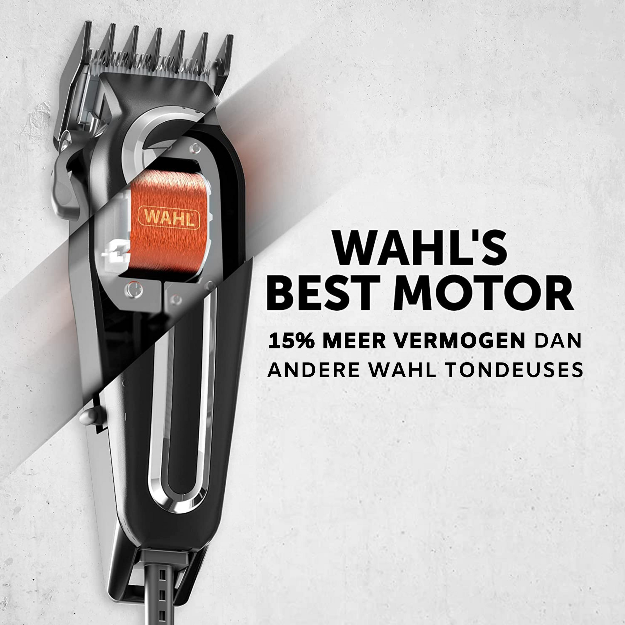 Wahl tondeuse elite pro bedraad - Met 20 accessoires