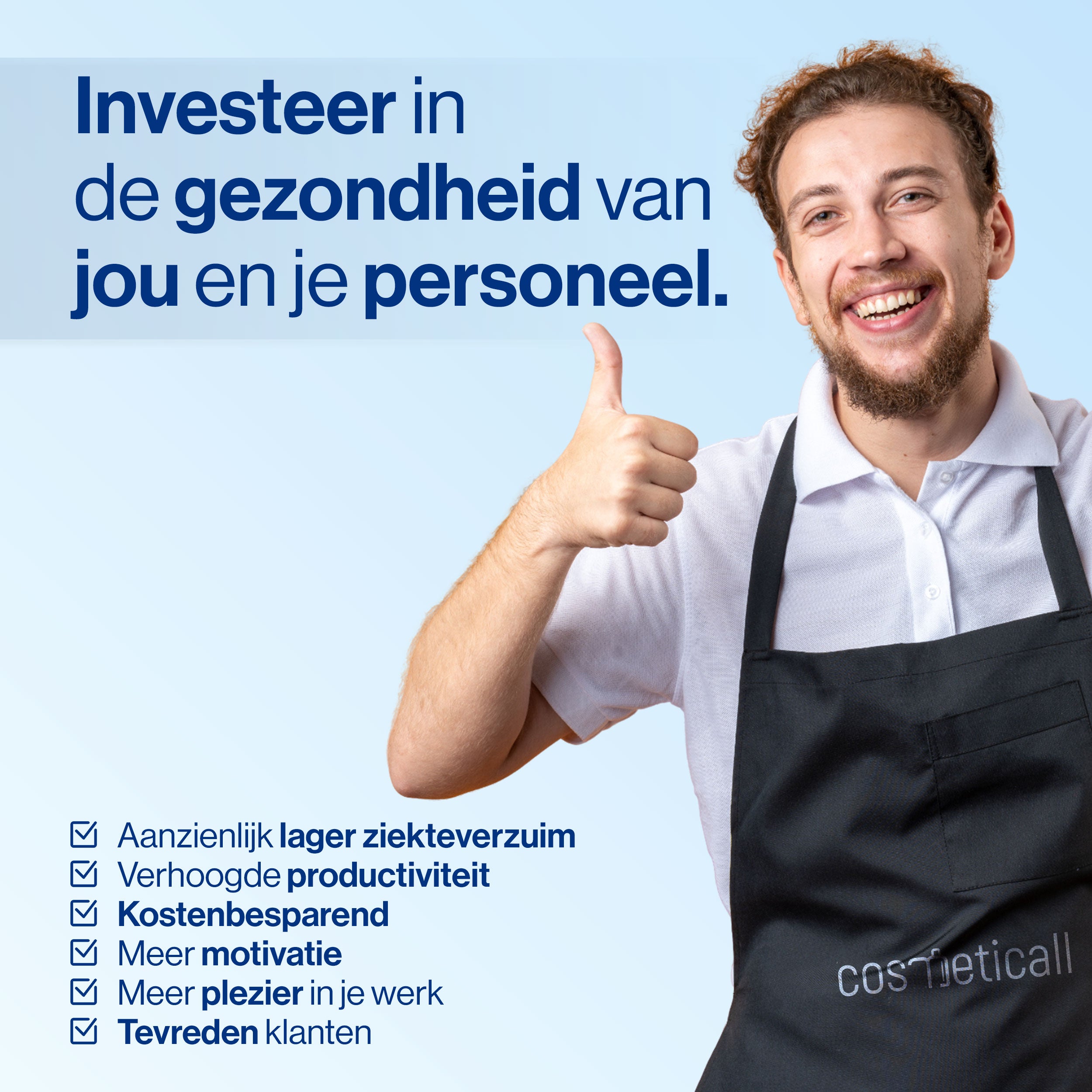 Cosmeticall anti-vermoeidheidsmat - Pijnvrij staand werken