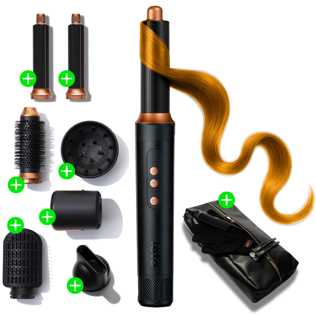 Leto 8-in-1 Airstyler - Professioneel fohnen, krullen & stijlen