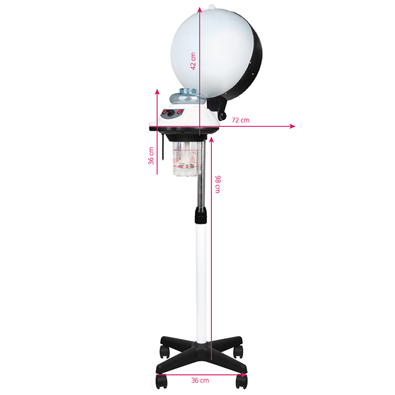 Gabbiano haarstomer - 2 snelheden en telescopische poot