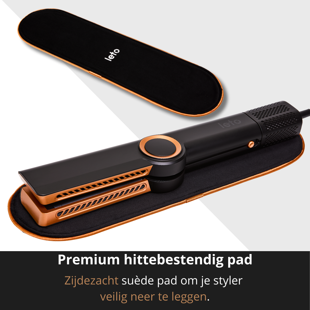 Leto Hairstrait 2-in-1 stijltang op lucht - Professioneel stijlen zonder schade