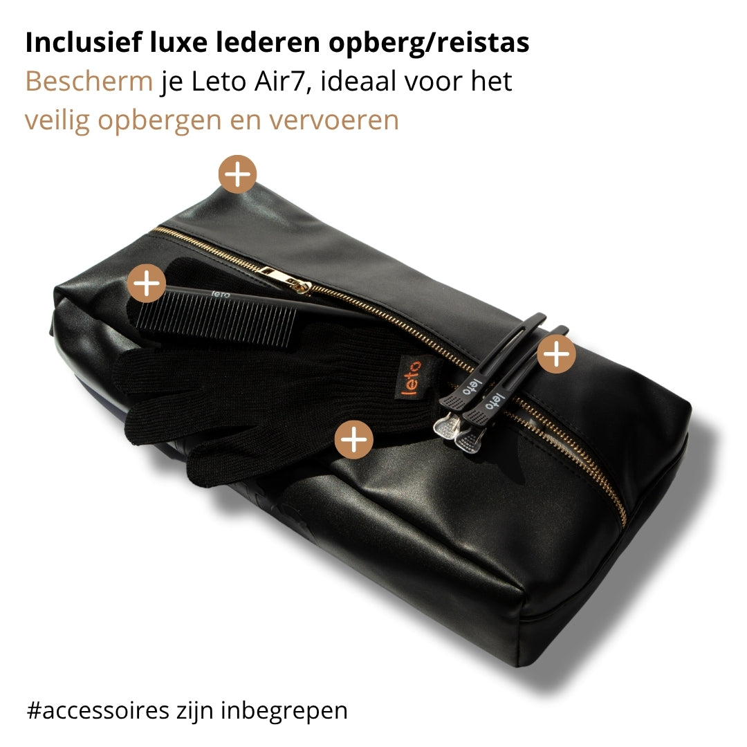 Leto 8-in-1 Airstyler - Professioneel fohnen, krullen & stijlen