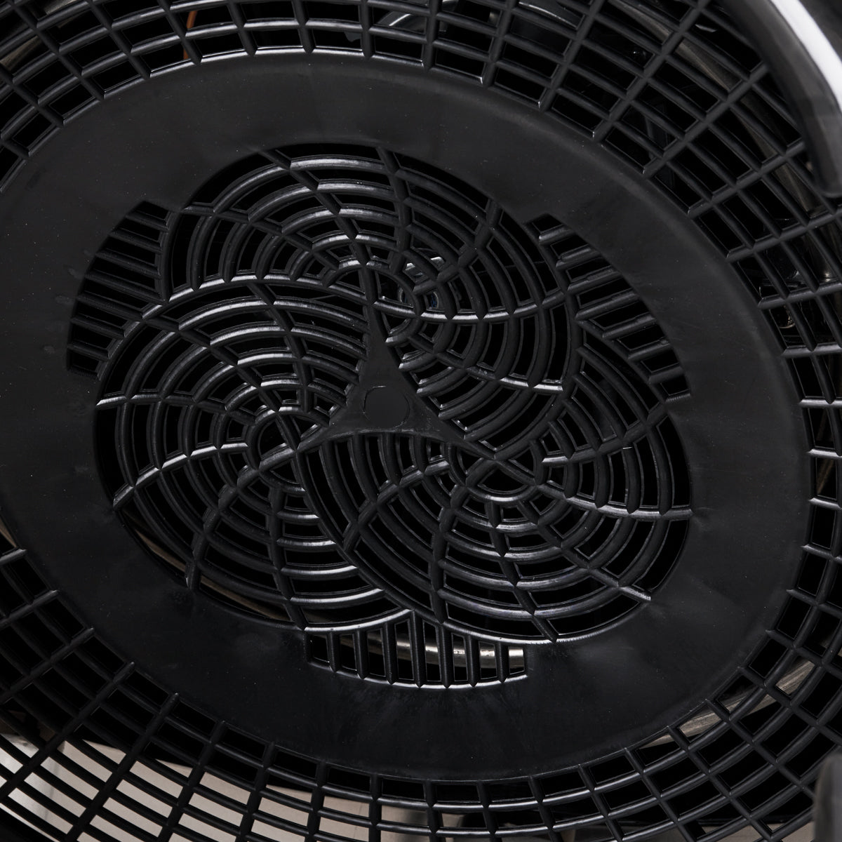 Gabbiano Centurion Ionic staande haardroger, close-up van ventilatie- en roostergedeelte.