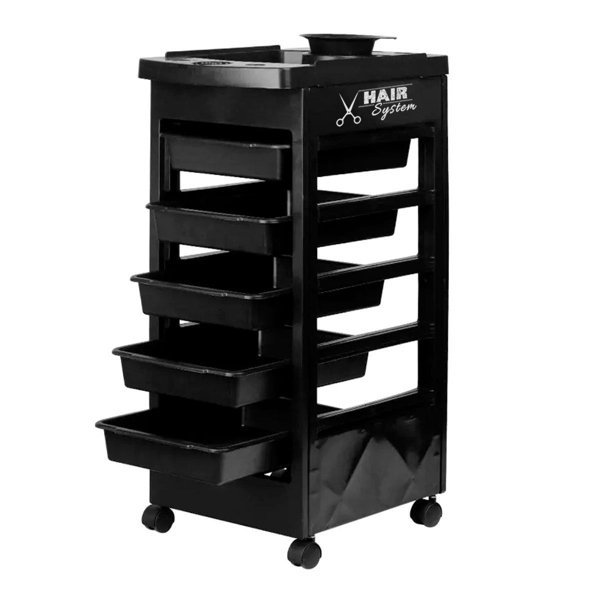 Kappershulp Werkwagen - Hair System Met 5 Lades