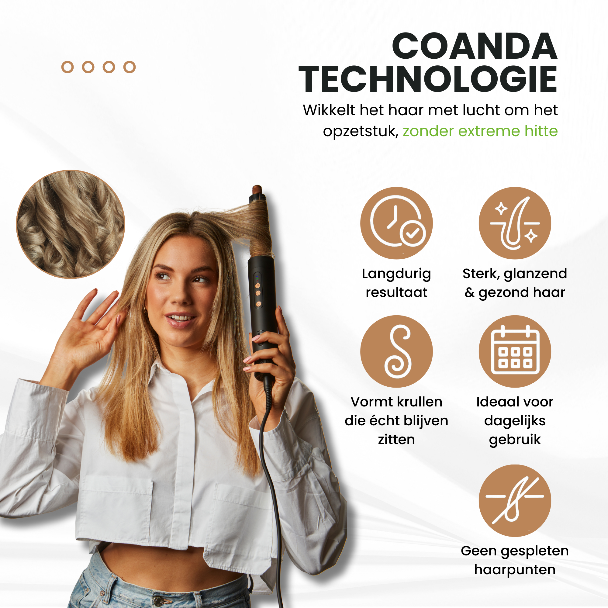 Leto Airstyler Pro+ editie - Multistyler met Coanda Technologie
