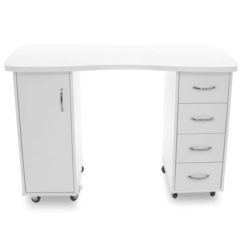 Cosmetica Bureau Wit - Ruim En Stabiel Werkcomfort