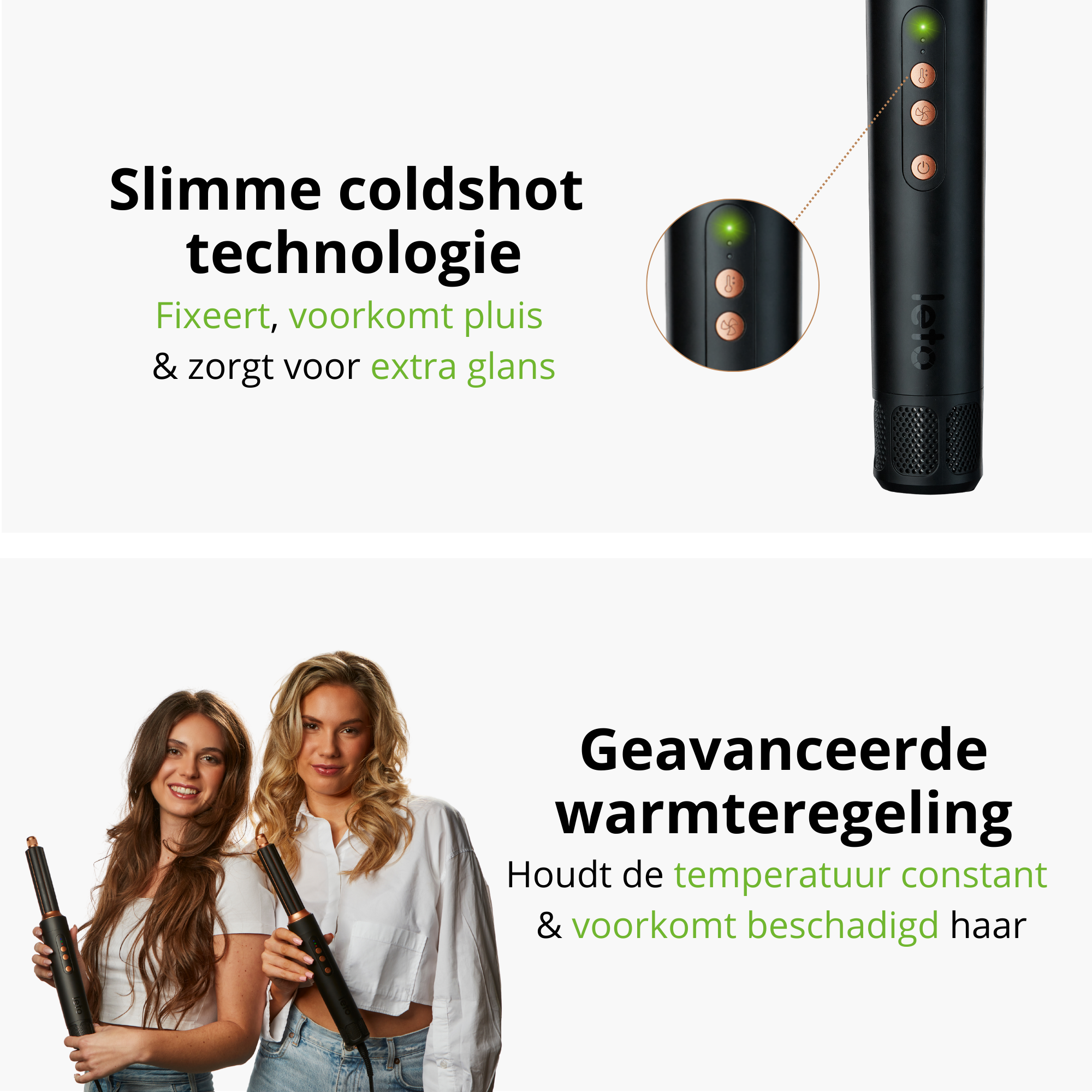 Leto Airstyler Pro+ editie - Multistyler met Coanda Technologie