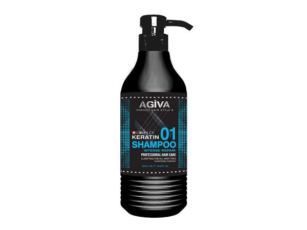 Agiva keratin professional shampoo (intense repair)